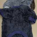 Dog Sweater, 3 Pack Dog Sweaters for Small Dogs or Cats, Girl or Boy, Warm Dog Clothes Shirt Coat for Winter Christmas (Blue, Dark Blue, Grey, Medium)