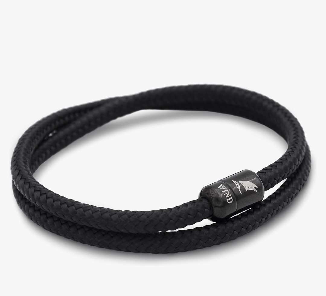 Wind Passion - Men’s Bracelet, Durable Rope Wristband for Men, Versatile Pulseras Para Hombres - Waterproof, Magnetic Clasp, Ideal for Outdoor & Fashion