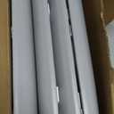 3D Anti-Collision Wall Padding for Kids, Grey Peel and Stick Headboard Pack of 4 Panels Sized 7.8" x 15.7", Self-Adhesive Panels for Bedroom/Living Room Upholstered Wall (Gray)