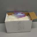 Doitory Christmas Stockings 18 Inches,Long Knitted Socks Christmas Decoration Hanging Stocking Fireplace Xmas Tree Stocking for Home Family6 White