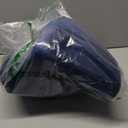 Buganda Bathroom Mat Set, 2 Piece Memory Foam Bath Mat and U-Shaped Toilet Rug, Machine Wash Dry, Soft Non Slip Absorbent Bath Rug for Bathroom, Shower and Tub (30" x 20"+24" x 20", Navy)