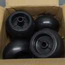 6Pcs Lawn Mower Anti Scalp Deck Wheel Kit Compatible with Bad Boy 022-5234-98 Exmark 103-3168 103-4051 103-7263 1-603299 & Many Bore 5/8 Wheel Size