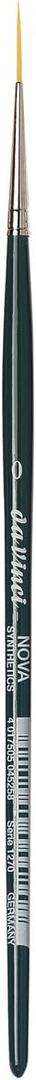 da Vinci Nova Series 1270 Lettering/Liner Brush, Lettering/Liner Medium Pointed Synthetic, Size 0 (1270-0)