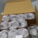 20oz Tumbler Bulk Stainless Steel Tumblers with Lid Vacuum Insulated Double Wall Travel Coffee Mug Powder Coated Tumbler Cup for Hot and Cold Drinks(Stainless Steel, 12 pack)