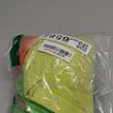 Women Bandeau Bra Padded Strapless Bralette Bra Seamless Bandeau Tube Top Bra (Large, Orange, Lemon Green, Lemon Yellow)