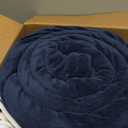 Sunbeam Microplush King Electric Heated Blanket with Preheat Feature Two Digital Controller 12-Heat Settings Auto Shut-Off , UL Certified for Safety, Legion Blue, King