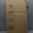 Shintenchi Bookshelf, Arched Bookshelf 5 Tier Bookcase, Tall Shelf for CDs/Books, Home Office Shelf Storage Organizer, Modern Book Shelf for Bedroom/Living Room, Rustic Brown