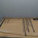 Medline Lightweight Foldable Transport Wheelchair with Handbrakes and 12-Inch Wheels, Blue Frame, Black Upholstery