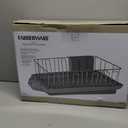 Farberware 3-Piece Dish Drying Rack Set Rust-Resistant Gray
Efficient Self-Draining Design, Rust-Resistant Construction, Perfect for Countertop Drying, Easy to Clean