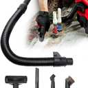 14370105 18V Wet/dry Vac Hose Assembly with Universal Attachments Adapter Kit for MK M18 18v/28v Vacuum 088020 097020 (Internal Storage), Use to Pick Up Dust and Debris