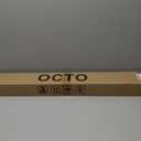 OCTO Cordless Blackout Roller Shades for Indoor Windows,Free-Stop Shade with Valance,Thermal Insulated Woven Fabric,UV Protection，Blinds for Home，Office，Easy to Install(72" H x 36" W, Linen)