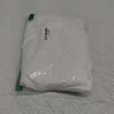 ALYVIA SPRING Extra Long Fabric Shower Curtain Liner Waterproof - 72" x 96", Soft & Lightweight X-Long Shower Curtain with Magnets, Machine Washable - 72x96, White