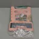 ACKO Folding Step Stool 13 inch Height Premium Heavy Duty Foldable Step Stools for Adults and Kids, Kitchen Plastic Small Collapsible Stepping Stool Hold Up to 300 LB Dot Pink (1 Pack)