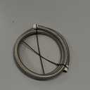 Universal AN-4 AN4 AN04#308 Stainless Steel Braided Fuel Line Oil Gas Hose each 1 Meter/3.3 Ft Long