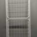 Foldable Clothes Drying Rack with Adjustable Gullwing, 2-Level Laundry Drying Rack for Indoor & Outdoor Use, Space-Saving, Free-Standing(120cmSWhite)