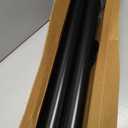 QLLY 24 inch Adjustable Tall Metal Desk Legs, Office Table Furniture Leg Set, Set of 4 (Black)