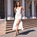 wetkiss Nude Heels for Women Kitten Heels Woman Sandals Low Heeled Sandal Cute Strappy Square Toe, Nude, Size 9.5