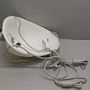 Swurfer Coconut Toddler Swing  Comfy Baby Swing Outdoor, 3- Point Adjustable Safety Harness, Secure, Safe Quick Click Locking System, Blister-Free Rope, Easy Installation, Ages 6-36 Months (White)