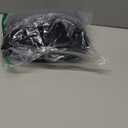 Solid Soft Brushed Fleece Dog Hoodie Sweatshirt with Pocket - Large Dogs (Black-XXL)