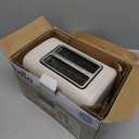 bella 2 Slice Toaster, 6 Setting Shade Control w Reheat, Cancel, Bagel & Defrost Buttons, Removable Crumb Tray, Anti Jam & Auto Shutoff, Auto Centering Guides & Cord Wrap, 900 Watt, Oatmilk