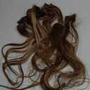 Sisily Clip in Hair Extensions Real Human Hair, 20 inch 160g, Chocolate Brown To Caramel Blonde, 100% Brazilian Remy Human Hair Clip in Extensions Soft Straight 7pcs Per Set with 16 Clips Double Weft