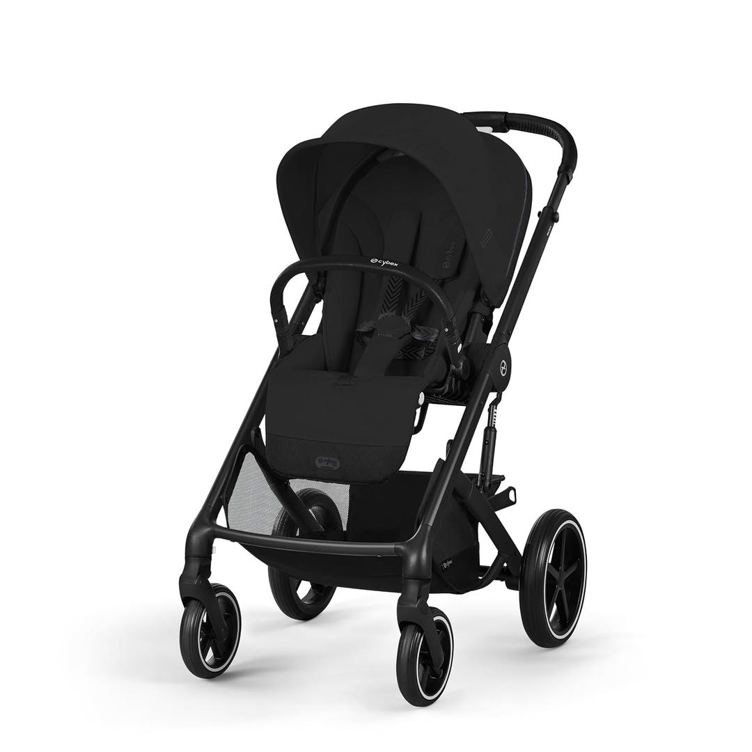 Cybex Balios S Lux Full Sized Stroller for Infant & Toddler - Moon Black