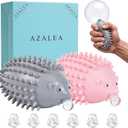 AZALEA Bubble Blowing Squishy Hedgehog Squeeze Toys, 2 Pack Bubble Squishy