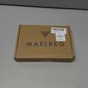 M MAELREG Boys Polo Shirt Short Sleeve Performance Moisture Wicking Dry fit Casual Striped Golf Shirts for Boys (18 Years, Dark Grey Stripe)