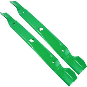 Caltric 2 Set Lawn Mower 42" Blade Compatible with Husqvarna Yth18542 Yth20B42T Yth20F42T