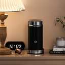 Milk frothing machineAutomatic milk frotherElectric for Hot & Cold Froth, Froth Or Heat MilkMultifunctional milk frotherAutomatic off & Easy Cleaning, Silent Operation (black)