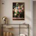 Art Remedy Floral Still Life Canvas, 24" x 36", Gold Frame, Blossoms of Nostalgia, 37"L x 25"W