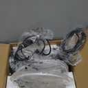 Wall Sconces Set of Two, Plug in Sconces Wall Lighting with Fabric Shade, Farmhouse Wall Lamps with Plug in Cord, Rustic Wall Lights with Wood Arm and On/Off Switch for Bedroom, Living Room (9.4 Inch-2 Pack)