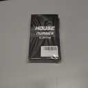 3 x Unique 5-Inch High Acrylic House Numbers - Rustproof & Anti-fade Mailbox Number/Float or Flush Mount - Enhance Home Address Visibility/Silver Finished/Number 9