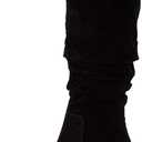 Essentials Women's Tall Block Heel Boots, Black, 8.5