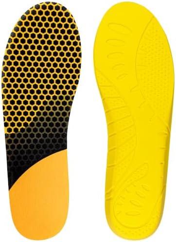 Endoto Insoles for Georgia Boot Shoes, Replacement Footwear Memory Foam Inserts for Men & Women Shock Absorption & Foot Pain Relief XL