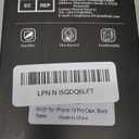 ATATOO for iPhone 15 Pro Case Wallet, Built-in Card Holder(Store 4-5 Cards) & Slide Camera Cover & Kickstand, Military Grade Protection, Rugged Silicone Case for 15 Pro 6.1" 2024, Black