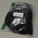 GORAIS Womens Bolero Shrugs Black Evening Fur Bolero Jackets Party Long Sleeve Fur Shrug for Wedding Dresses (Medium)