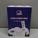 JOLLY CHEF 10 OZ Clear Disposable Plastic Cups, 100 Pack Heavy Duty Clear Plastic Cups Tumblers for Wedding, Thanksgiving, Halloween Christmas Party