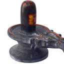 Natural Stone Marble Lord Shiva Lingam Puja Idol Murti-Shiv Ling Idol Murti Sculpture (8 Inch)