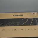 ASUS 27 1080P Monitor (VA27EQSB) - Full HD, IPS, 75Hz, Adaptive-Sync, Speakers, Eye Care, Low Blue Light, Flicker Free, DisplayPort, HDMI, USB Hub, D-Sub, Frameless, Wall Mountable, Height Adjustable