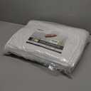 kingrest 100% Cotton Kids Size Bed Pillows for Sleeping, Set of 2,Soft and Supportive with Microfiber Filled, Hotel Collection, Cooling Pillows White