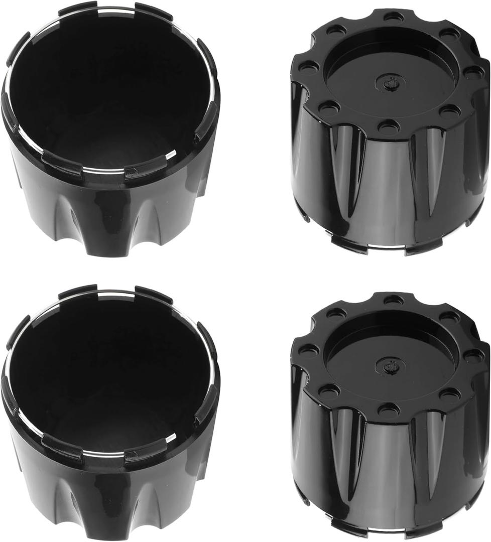 4Pcs Wheel Center Caps for Moto Metal 950 951 High Gloss Black Center Cap 5 OR 6 Lug Wheel - Replacement 353K83, S409-16