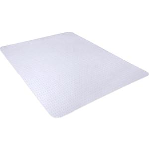 BesWin Office Chair Mat for Carpeted Floors, 60" X 48" Transparent Desk Chair Mat for Low Pile Carpets, Plastic Floor Mat for Office Chair on Carpet for Work, Home, Gaming, Easy Glide (Rectangle)