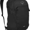 Osprey Axis Laptop Backpack – Sleek, Urban-Ready Everyday Pack with Laptop Sleeve, Dual Water Bottle Pockets, and Compression Straps – Ideal for College, City Commutes, and Casual Travel, Black