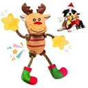 Fuufome Large Squeaky Dog Toys - Plush Crinkle Dog Toy for Small, Medium, and Large Breeds - Fun for Indoor Puppies and Senior Pups Playing (Colorful)