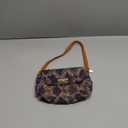 Women's Denim Shoulder Bags Small Underarm Jean Purse Tie Dyed Fabric Clutch Handbag Tote Beach Bohemian Bag For Women Girls (Brown)