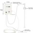 Water Dispenser Pump System for 5 Gallon Bottle,Drinking Water Dispensing Single Inlet Quiet for Refrigerator Home,110V Electric Jug Water Pump for Kitchen Ice Coffee Tea Maker