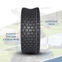 Lawn Mower Tires 20x8.00-8 4PR Tubeless Turf Tires Set of 2 for Riding Mower Garden Tractor Golf Cart, Tires Only Wheel Not Included