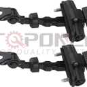 2 Pcs Door Check Strap,Front Driver&Passenger Side Compatible with 2009-2014 Ford F150/2010-2014 Lincoln Mark LT Truck,Replaces 9L3Z-1522886-A 9L3Z1522886A