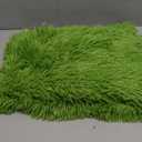 MorroMorn Decorative Pillows Covers, 26" x 20" (Pack of 2)Faux Fur Pillow Cases Standard Size, Luxury Shaggy Throw Pillowcase Cushion Shams with Zipper Home Decor for Couch Sofa Bed Room Soft (Green, Standard)